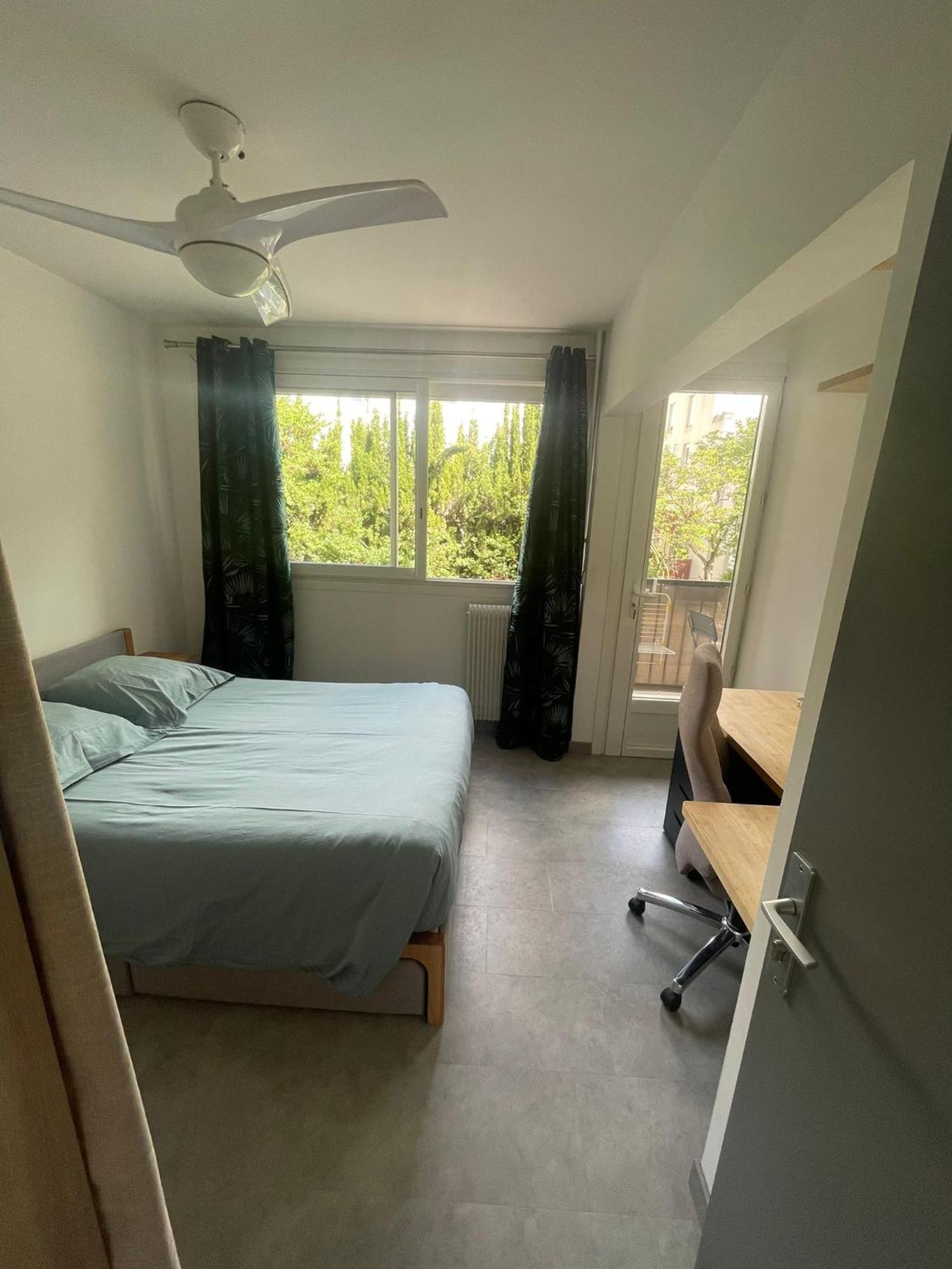 Chambre Avec Salle D'Eau Privee Dans Appartement Partage 200 M Du Tram Montpellier Eksteriør bilde